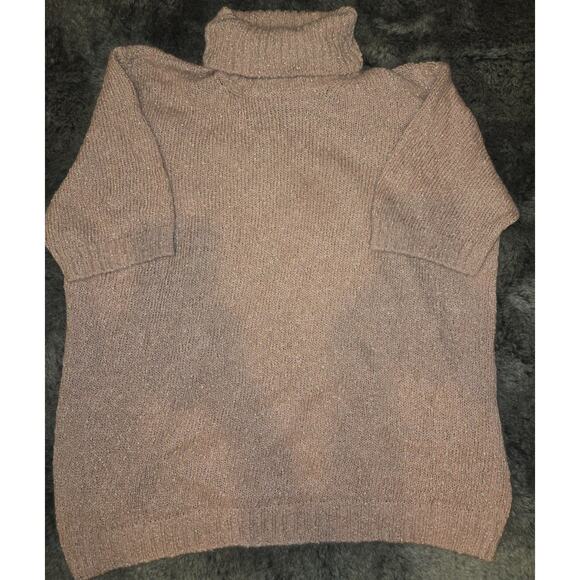 Piazza Sempione Pink And Gold Short Sleeve Shirt Made In Italy - Picture 6 of 6